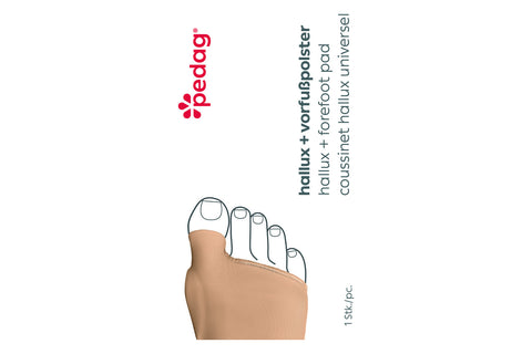 Hallux + Forefoot Pad: Podložka na palec a přednoží